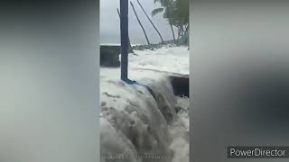 HUGE Waves from Cyclone Tauktae Flood Kerala, India - May 2021#shorts #short