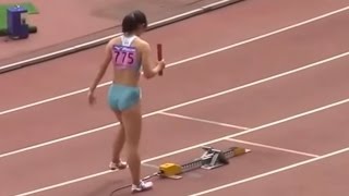 甲南大　2015日本インカレ陸上 女子 4×100mリレー予選3組