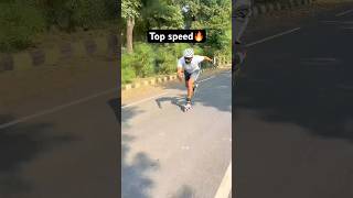 Top Speed of this skate 😎 #skate#roadskating #rollerblading