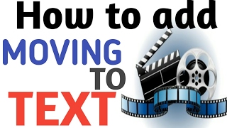 how to add scrolling text and mobile frame on video with android