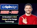 Spinzign Review With Demo [OTO, Bundle]🔥1-Click Designs With This AI