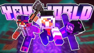 Three men making out in the Nether - Yahiworld #2