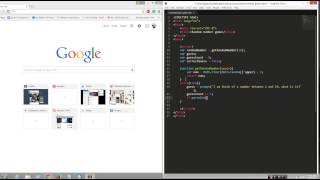 Javascript Tutorial - How to make random guessing game