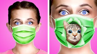 SNEAK PETS INTO CLASS || Sneak Pets not Snacks Anywhere! Funny Situations & Sneaking Ideas by Kaboom