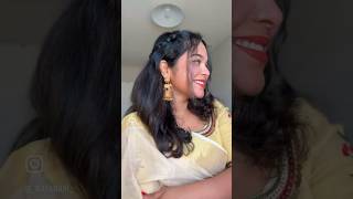 ONAM LOOK 1#subscribe #utubeshorts #shortvideo #shorts #ytshorts #yt #grwmoutfit #makeuptutorial