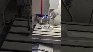 CNC milling of rectangular shaped aluminum alloy parts