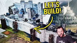 Building the BIGGEST Minas Tirith Diorama! Warhammer Scenery goes STUPIDLY MASSIVE
