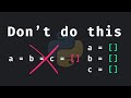 Beginners Often Make THIS Mistake In Python