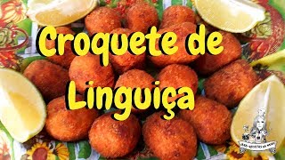 👩‍🍳 Croquete de linguiça 🍺