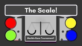 The Scale! - Algodoo Marble Race Tournament
