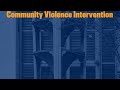 these 5 save lives community violence intervention