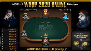 WSOP Online 2020 Event #60 Final Table Commentary (Spanish)