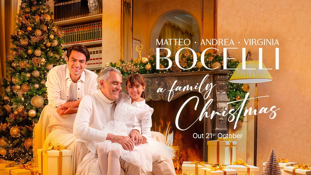 Andrea, Matteo & Virginia Bocelli - A Family Christmas (Album Trailer ...