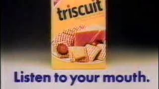 1988 Triscuit Cracker TV Commercial