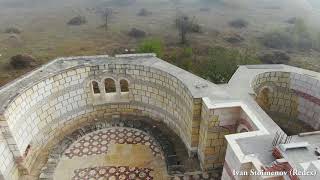 Голяма базилика в Плиска - Pliska's Basilica- поглед от дрон - Aerial view