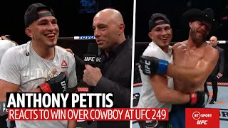 "He's a legend bro, we're friends!" Anthony Pettis doesn't know if he beat Cowboy at UFC 249