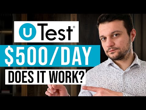 How to make money with UTest in 2024 | User testing for beginners