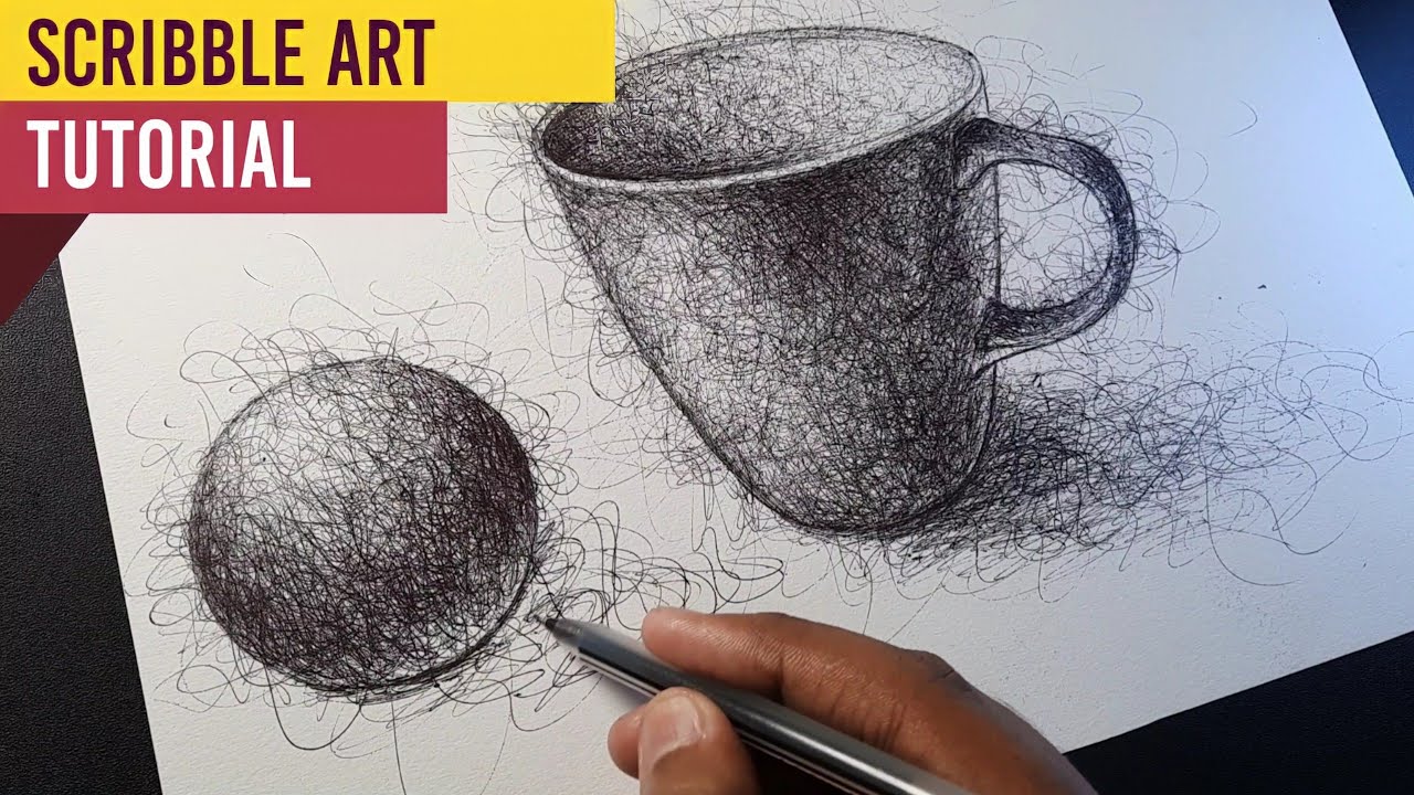 Scribble Art Tutorial Episode 1 Youtube