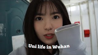 Uni life in Wuhan｜開始在大陸大學上課、武漢的斷崖式降溫🥶。School VLOG