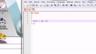 PHP Tutorial 3 - Variables