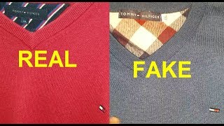 سجل تطوع أي واحد fake vs real tommy hilfiger t shirt - musichallnewport.com