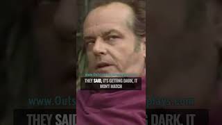 Jack Nicholson’s character explained in one line