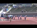 少年女子a400m予選3組 大木彩夏 55.23 岐阜国体 syaka oki 1st