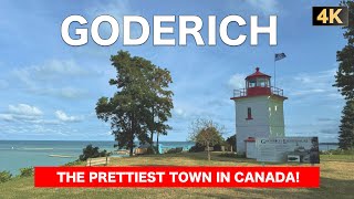 4K This is the PRETTIEST Town in CANADA According to Queen Elizabeth II - GODERICH in Ontario