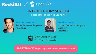 Spark AR Introduction Session | Pranav Saxena | Augmented Reality