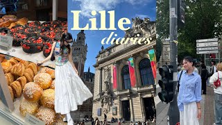 weekend in Lille, France 🥐 | LOTS of eating w museum, flee market, etc