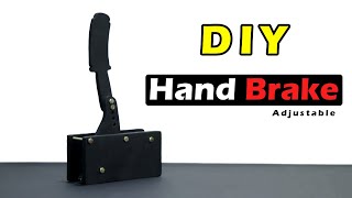 How to make Handbrake For Pc | DIY GAMING STEERING WHEEL | Drifting