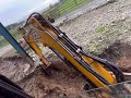 Jcb 4cx digging and concreting footings @tedsshed2185
