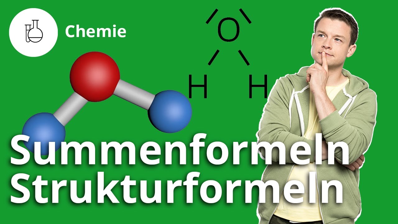 Summenformeln Und Strukturformeln: Wann Verwendest Du Welche? – Chemie ...