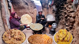 A day in the village: cooking tandoori breads and rice recipes