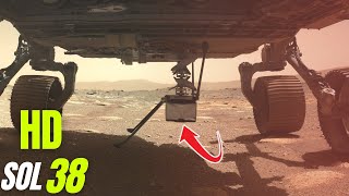 Nasa Mars Perseverance Rover SOL 38 |Full Screen images of Ingenuity Mars Helicopter
