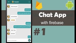 Chat App with Firebase Part 1 - Setting Up The Project - Android Studio Tutorial