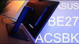 Test: Asus BE27 ACSBK - Business-Allrounder mit Schönheitsfehlern