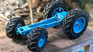 [Part04] install heavy RC tractor on is body