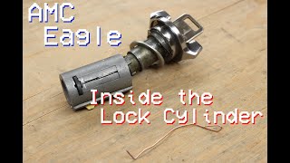 Inside an Ignition Lock from an AMC Eagle