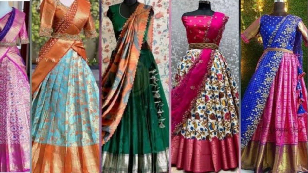 Half And Half Saree Designs At Carolyn Bey Blog