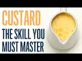 French Pastry Cream step by step video recipe (crème Patissiere)