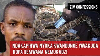 Ndakapihwa Nyoka Kwandunge Yavakuda Ropa ReMukadzi Nevana Vangu | Zim Confessions