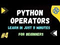 #4 Python Operators Explained with Mini Projects | Arithmetic, Comparison, Logical & More