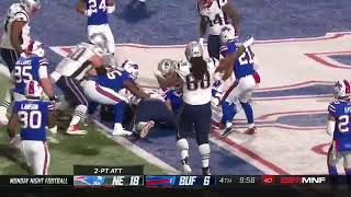 The closest the NFL has come to a 1 point safety - Patriots @ Bills 2018