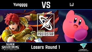 Yungggg (Roy) vs LJ (Kirby) - Ultimate Losers Round 1 - Protostar #37