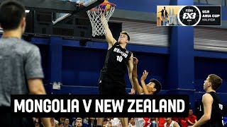 Mongolia v New Zealand - Full Game - FIBA 3x3 U18 Asia Cup 2018