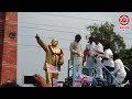 janasena chief pawan kalyan pays respects to dr b.r.ambedkar at tummalapalli kalakshetram