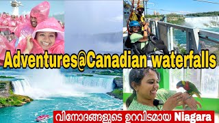 Niagara waterfalls part2|Canada malayalam travel vlog|sharz vlogs|Adventures in Niagara