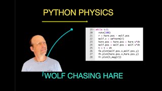 Python Physics: Modeling the Wolf and Hare Problem