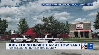 Murfreesboro police investigating ‘suspicious death’ after finding body in tow lot